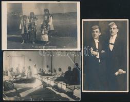 cca 1910-1916 12 db katonai fotó főleg bukovinai jelenetekkel / 12 military photos, mainly Bukowina