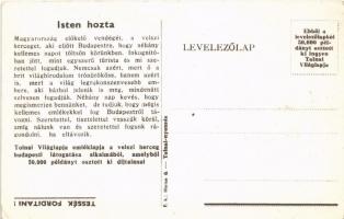A velszi herceg Budapesten. A Tolnai Világlapja díjtalan emléklapja / Edward VIII, Prince of Wales v...