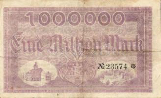 Német Birodalom/Weimari Köztársaság/ Meerane 1923.8.8. 1000.000M T:II
