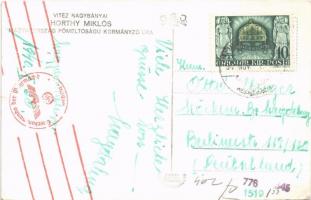 Vitéz Nagybányai Horthy Miklós Magyarország főméltóságú kormányzó ura. Veres Foto (EK)