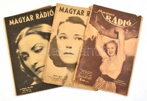 1948 A Magyar Rádió című újság 4 db száma