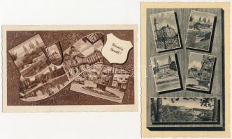 Pécs - 20 db régi képeslap / 20 pre-1945 postcards