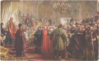 Millenniumi hódolat. I. Ferenc József / Franz Joseph I of Austria s: Benczúr (non PC) (EK)