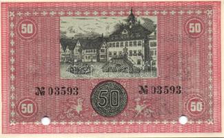 Német Birodalom/Weimari Köztársaság/Neckarsulm 1918.11.15. 50M hivatalos érvénytelenítéssel T:I