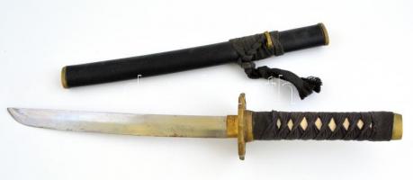 Keleties kard replika, tokban, h: 45,5 cm