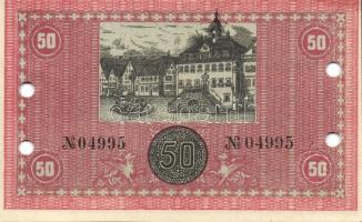 Német Birodalom/Weimari Köztársaság/Neckarsulm 1918.11.15. 50M hivatalos érvénytelenítéssel T:I