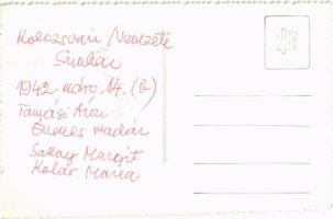 1942 Sallay Margit és Kolár Mária a Kolozsvári Nemzeti Színházban, Tamási Áron "Énekes madár&qu...