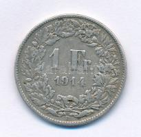 Svájc 1912B 1Fr Ag T:2- Switzerland 1912B 1 Franc Ag C:VF Krause KM#24