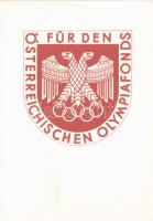 1936 Für den Österreichischen Olympiafonds. Zur Erinnerung an die Fis-Wettkämpfe Innsbruck / For the Austrian Olympic Fund FIS-WETTKAMPFE INNSBRUCK 1936 So. Stpl. (fl)
