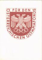 1936 Für den Österreichischen Olympiafonds. Zur Erinnerung an die Fis-Wettkämpfe Innsbruck / For the Austrian Olympic Fund FIS-WETTKAMPFE INNSBRUCK 1936 So. Stpl. (EK)
