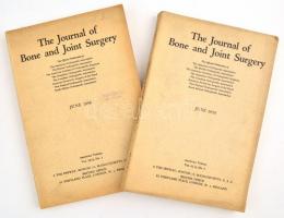 The Journal of Bone and Joint Surgery. 1956, 1959. 2 db. Kiadói papírkötés, jó állapotban / paperback, good conditon