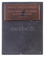 1947. "Munkás Európa Bajnokság - Championats de Europe des Travilleurs 1947 - II." Br emlé...