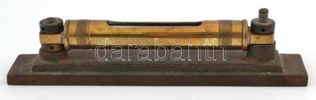 cca 1900 Régi, réz szintező. Nem működik. 15 cm