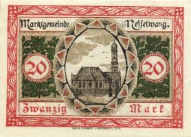 Német Birodalom/Weimari Köztársaság/Nesselwang 1918.11. 5M, 10M, 20M T:I