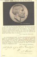 1909 Ernst Abbe, Begründer der Carl Zeiss-Stiftung. Relief nach Prof. A. Hildebrand (EK)