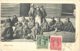 1904 Mapuches / Mapuche Indians, native folklore. TCV card (EK)