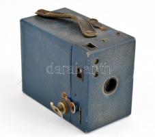cca 1920 Kodak Eastman Brownie No. 2. box kamera, kék színben, működőképes, jó állapotban / Vintage Brownie box camera, in good, working condition