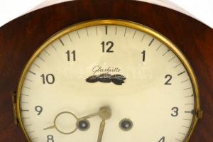 Glashütte asztali óra. Felesütős, külcs nélkül. jó állapotban, de nem kipróbált. 53 x24 cm