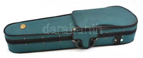 Menzel kézzel készített 4/4-es hegedű, szép állapotban, hozzá való jó állapotú tokkal, vonóval, leír...