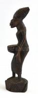 Afrikai faragott keményfa szobor 23 cm