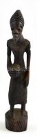 Afrikai faragott keményfa szobor 23 cm