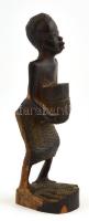 Afrikai faragott keményfa szobor 18 cm