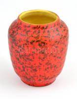 Jelzés nélkül: Retro mázas kerámia váza. Hibátlan 12 cm