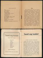 Vegyes IBUSZ tétel, 4 db. 1951 IBUSZ napló július -szeptember.+  1952 IBUSZ napló október-december. ...