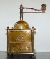 Dekoratív réz tekerős kávédaráló