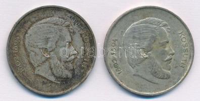 1947. 5Ft Ag "Kossuth" (2x) T:3 patina Adamo F8.1