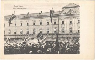 Budapest I. Kardvágás. IV. Károly király koronázása