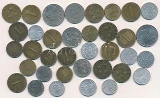 Ausztria 1949-1998. 2gr-10Sch (36db) T:2-3 Austria 1949-1998. 2 Groschen - 10 Schilling (36pcs) C:XF-F