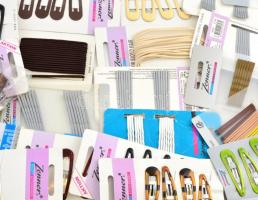 Vegyes hajcsat, hajgumi tétel, eredeti csomagolásával, újszerű állapotban