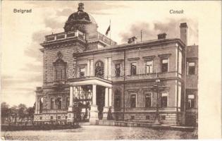1916 Beograd, Belgrád, Belgrade; Conak / royal palace (EK)