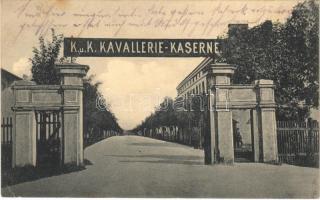 1914 K.u.K. Kavallerie-Kaserne / WWI Austro-Hungarian K.u.K. military cavalry barracks + K.u.K. Feldkanonenregiment Nr. 1. Batterie Nr. 6. (EK)