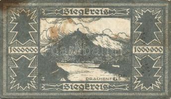 Német Birodalom/Weimari Köztársaság/Siegburg, Siegkreis 1923.8.2. 1000.000M T:III