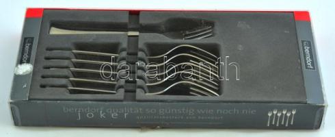 Berndorf süteményes villa, 6 db, eredeti csomagolásában, jó állapotban