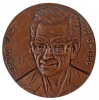 Csontos László (1925-2013) DN Erdős Pál 1913-1996 öntött Br emlékplakett (90x92mm) T:2