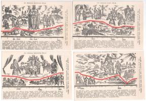 A Magyar Sors - bajtársi levelezés I. sz. (hadtörténeti) sorozata. Szerk. Kuthy Ferenc. 22 darabos k...