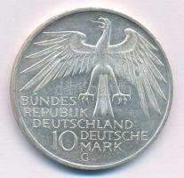 NSZK 1972G 10M Ag "Müncheni Olimpia - Stadion" T:1-
FRG 1972G 10 Mark Ag "Münich Oly...