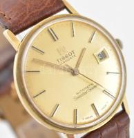 Tissot Visodate Seastar Seven automata karóra 14K arany, eredeti koronával. Működő, jó állapotban, b...