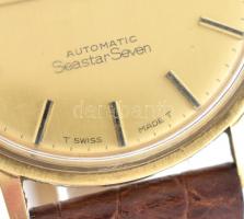 Tissot Visodate Seastar Seven automata karóra 14K arany, eredeti koronával. Működő, jó állapotban, b...