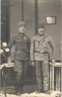 1917 Osztrák-magyar katonák / WWI Austro-Hungarian K.u.K. military, soldiers. photo