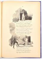 Arany János balladái. Zichy Mihály rajzaival. Bp., én., Laude. Facsimile kiadás. Kiadói kartonált pa...