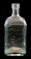 1937 Baronet Likőr Baroti Rt. Budapest likőrös üveg, kopásnyomokkal, 0,5 l