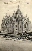 1916 Szeged, Zsinagóga. Pető Ernő kiadása