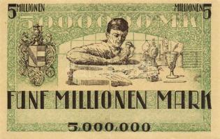 Német Birodalom/Weimari Köztársaság/Pforzheim 1923.8.21. 5000.000M T:II