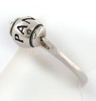 Ezüst(Ag) állítható gyűrű, Pandora jelzéssel, nettó: 2,74 g