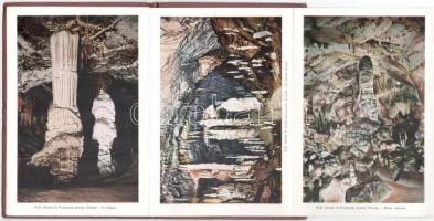 Postojna, R.R. Grotte di Postumia, Adelsberg; Postojnska jama / Cave. Leporello with 12 pictures (no...
