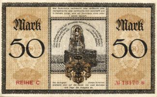 Német Birodalom/Weimari Köztársaság/Pirna 1922.11.1. 50M T:II